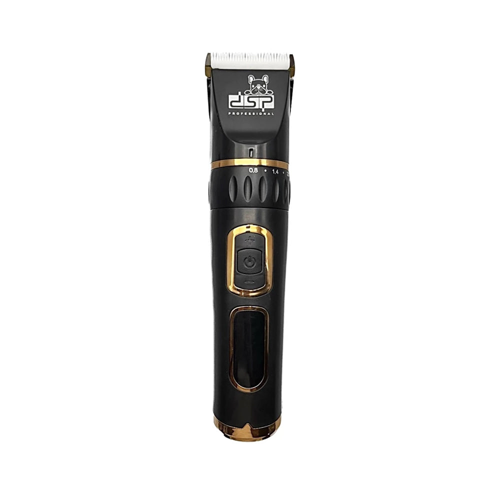 DSP Dog Grooming Clippers – Low Noise, Cordless, Long Battery, Sharp Blades
